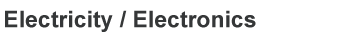 Electric, Electronic